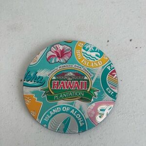 Hawaii Dole Plantation Souvenir Coaster and Magnet